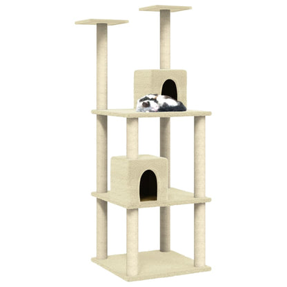 Albero Per Gatti Con Tiragraffi In Sisal 141 Cm