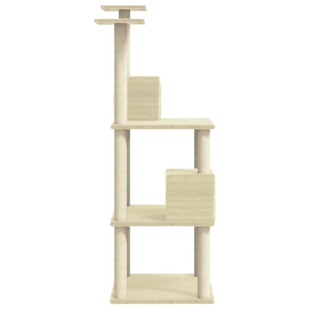 Albero Per Gatti Con Tiragraffi In Sisal 141 Cm