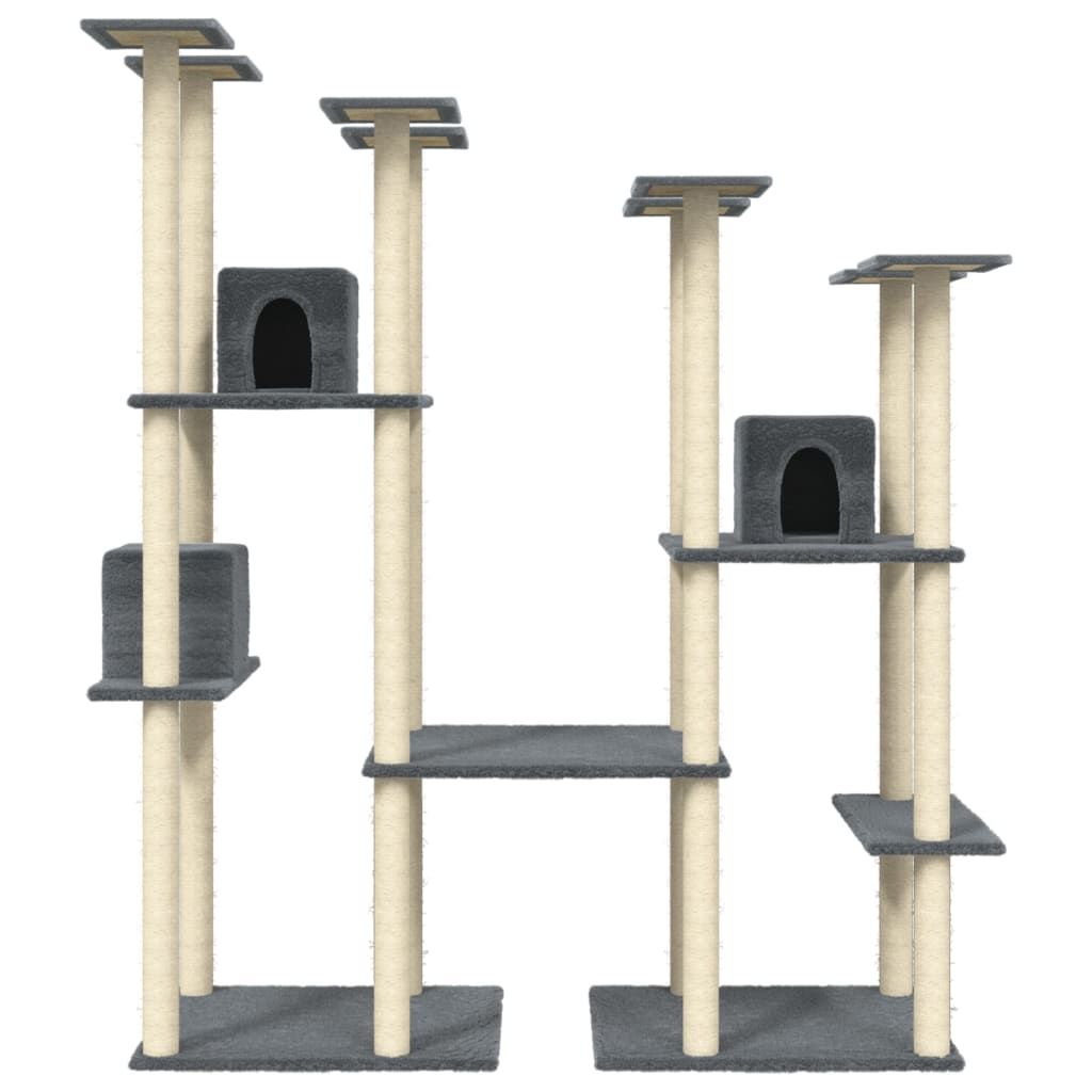 Albero Per Gatti Con Tiragraffi In Sisal 174 Cm