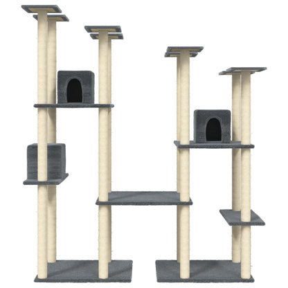 Albero Per Gatti Con Tiragraffi In Sisal 174 Cm