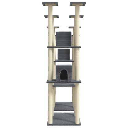 Albero Per Gatti Con Tiragraffi In Sisal 174 Cm