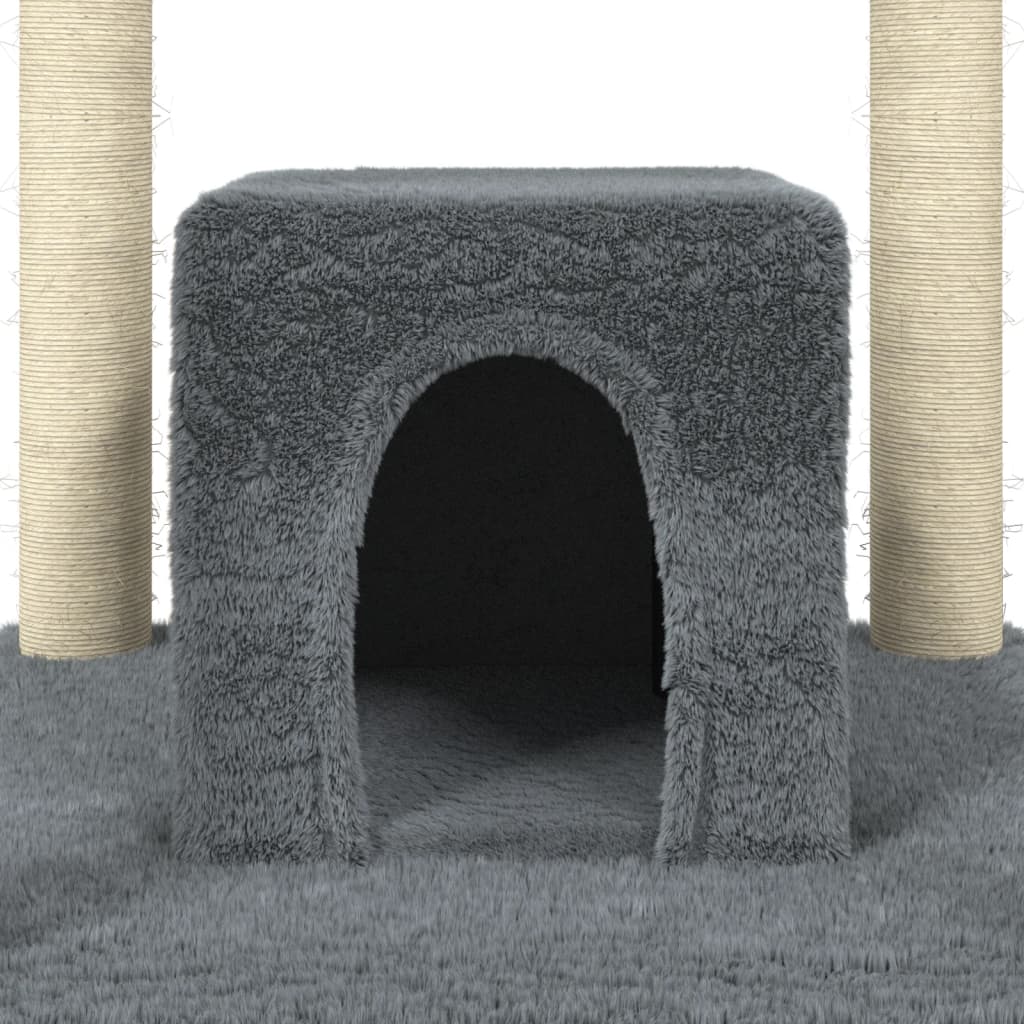 Albero Per Gatti Con Tiragraffi In Sisal 174 Cm