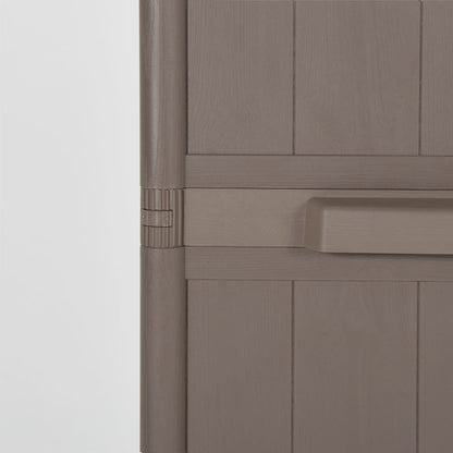Armadio Da Giardino 65X45X172 Cm In Pp Aspetto Legno