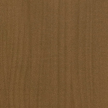 Fioriera Giardino Marrone Ambra 31X31X31 Cm Legno Massello Pino