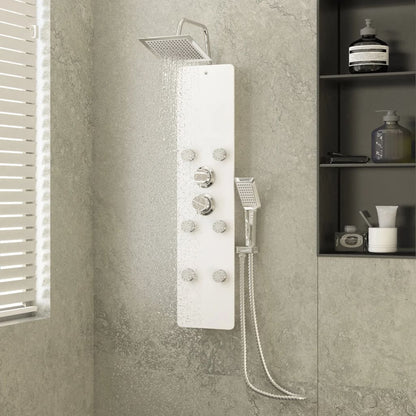 Pannello Doccia In Vetro 25X47,5X130 Cm