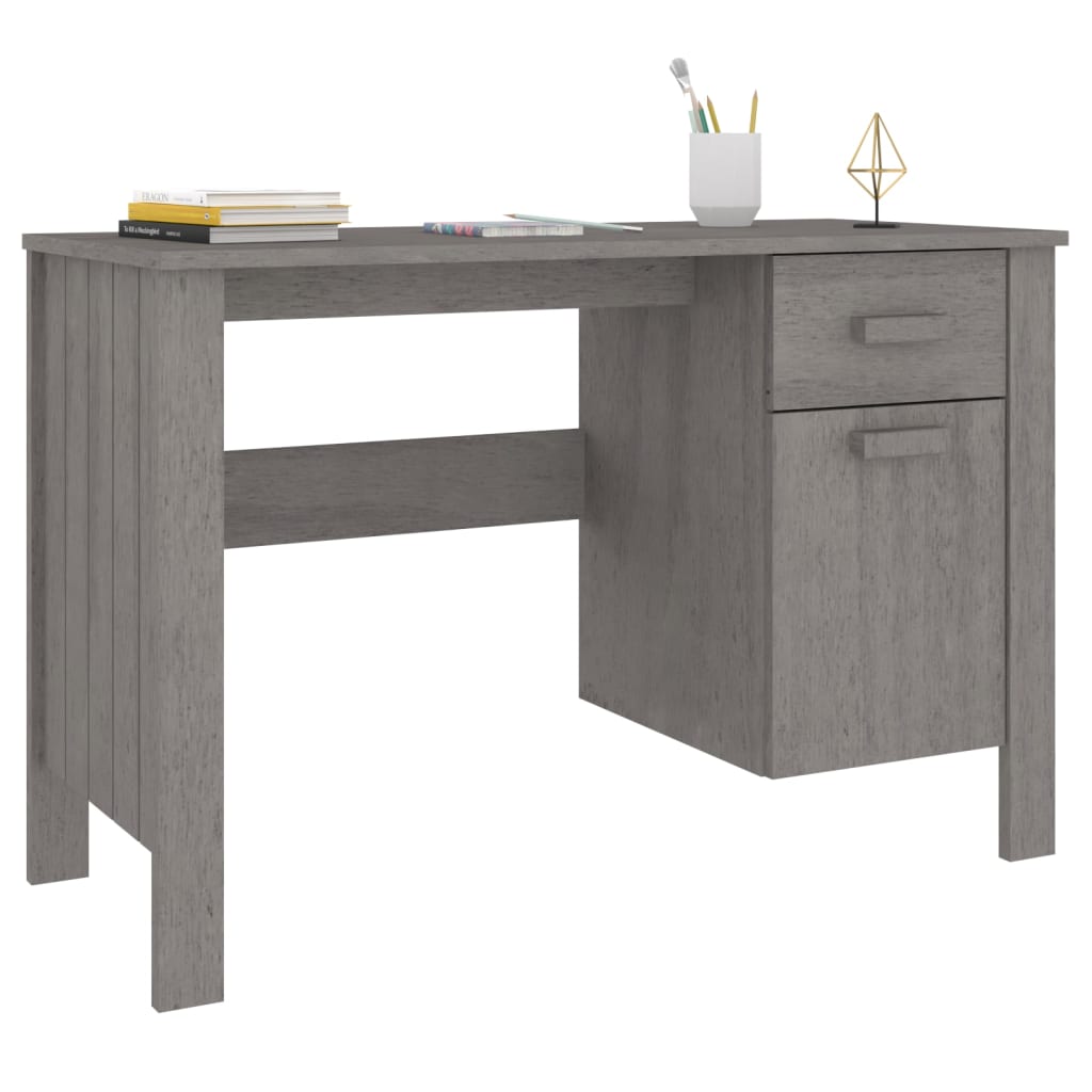 Scrivania Hamar 113X50X75 Cm In Legno Di Pino