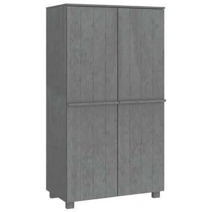 Armadio Hamar 89X50X180 Cm Legno Massello Di Pino