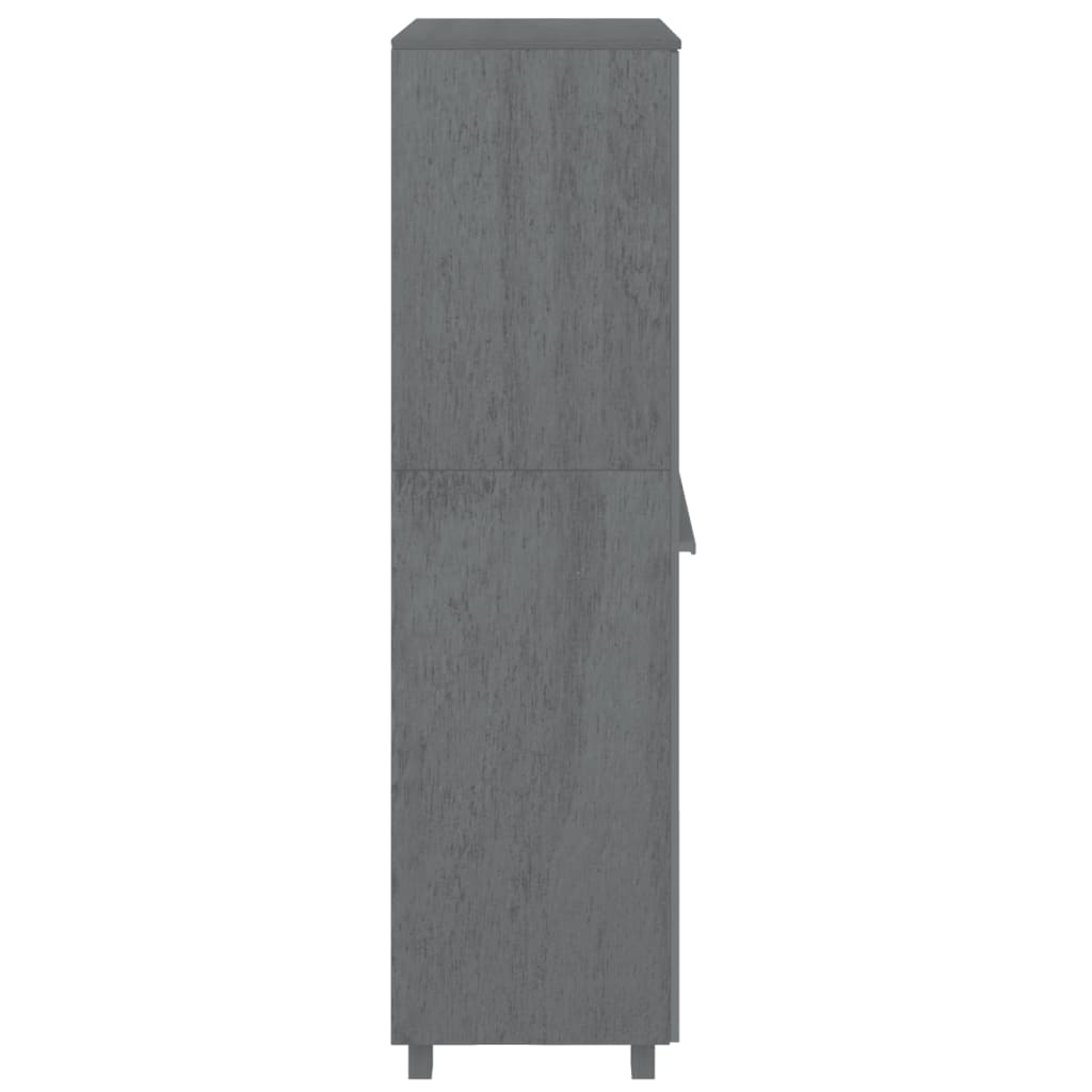 Armadio Hamar 89X50X180 Cm Legno Massello Di Pino