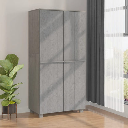 Armadio Hamar 89X50X180 Cm Legno Massello Di Pino