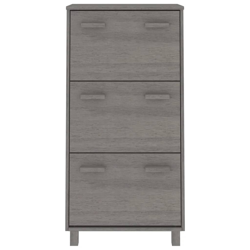 Scarpiera Hamar 59,5X35X117 Cm In Legno Di Pino