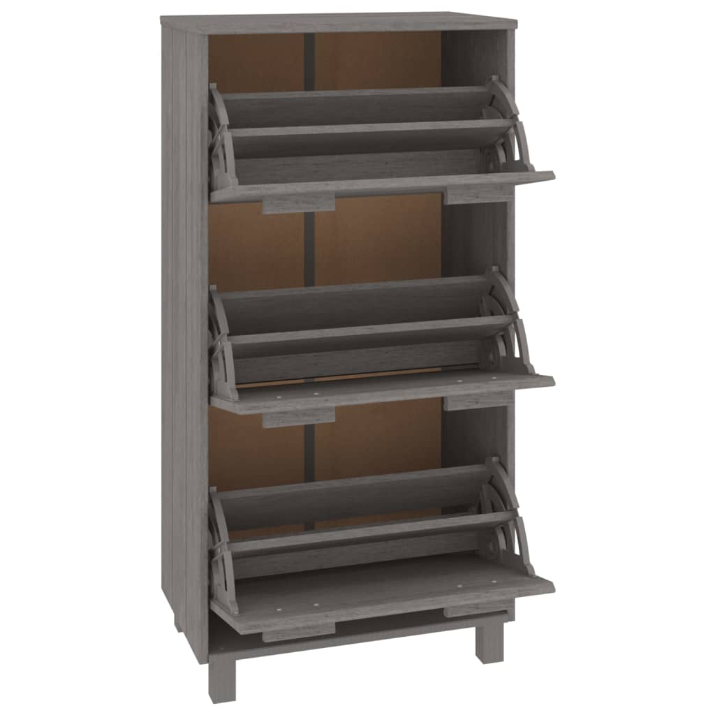 Scarpiera Hamar 59,5X35X117 Cm In Legno Di Pino