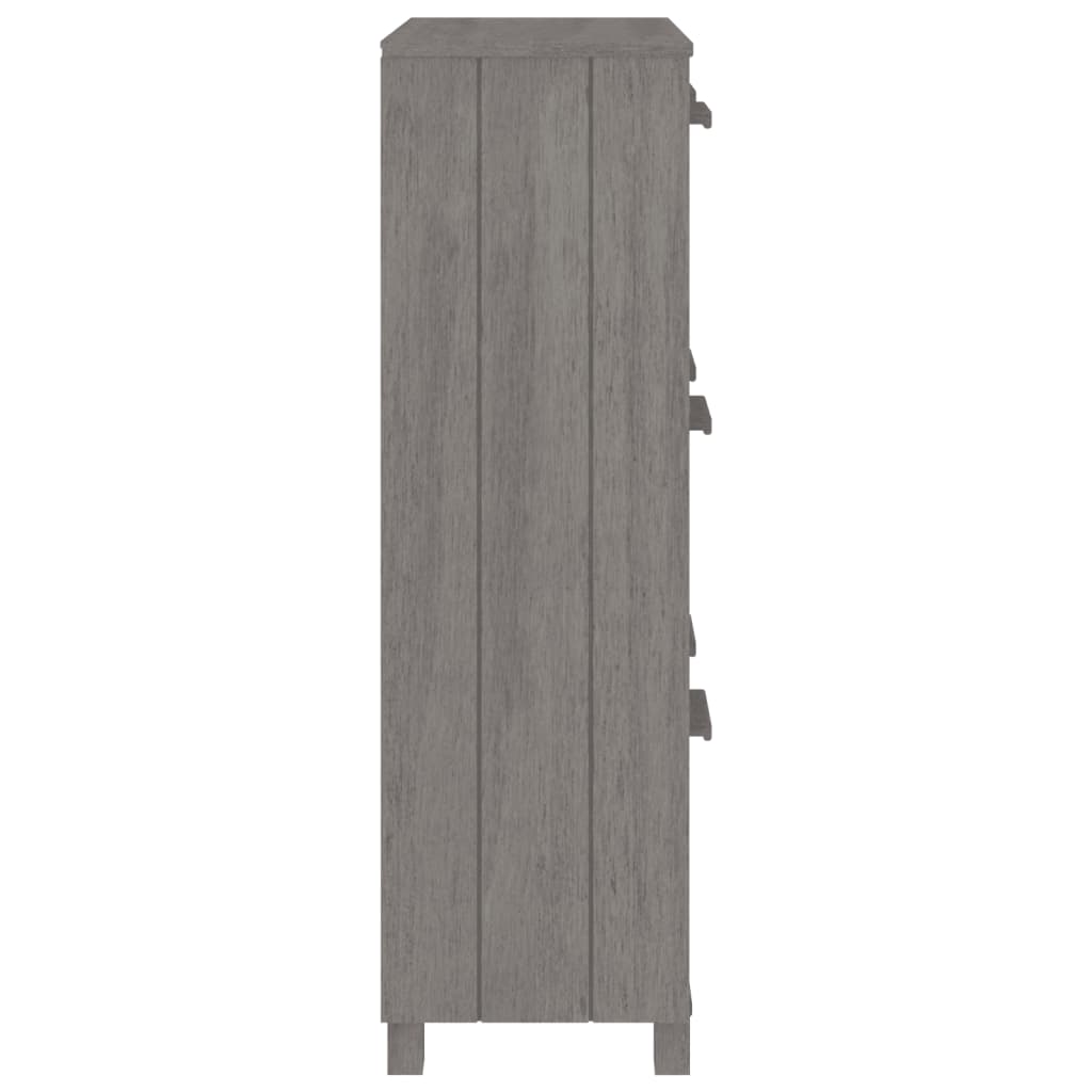 Scarpiera Hamar 59,5X35X117 Cm In Legno Di Pino