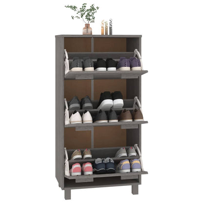 Scarpiera Hamar 59,5X35X117 Cm In Legno Di Pino