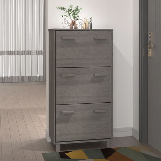 Scarpiera Hamar 59,5X35X117 Cm In Legno Di Pino