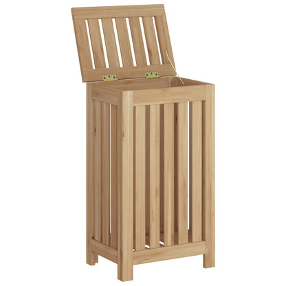 Cesto Del Bucato In Legno Massello Di Teak