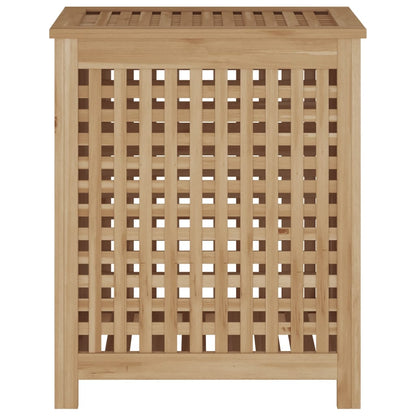 Cesto Del Bucato In Legno Massello Di Teak