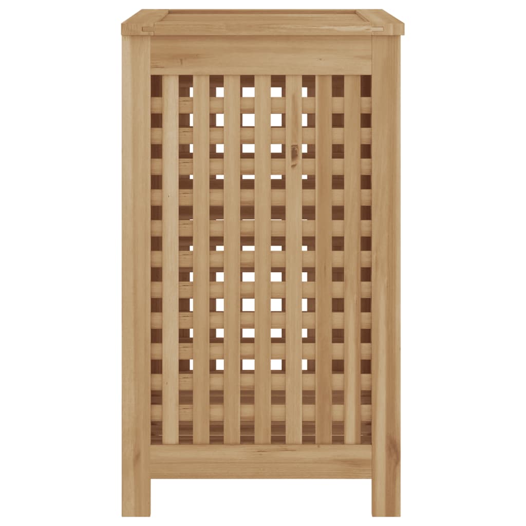 Cesto Del Bucato In Legno Massello Di Teak