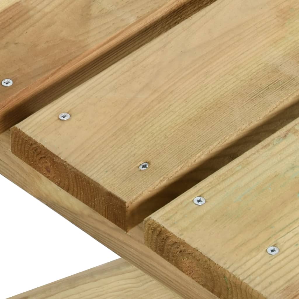 Tavolo Da Giardino Legno Di Pino Impregnato
