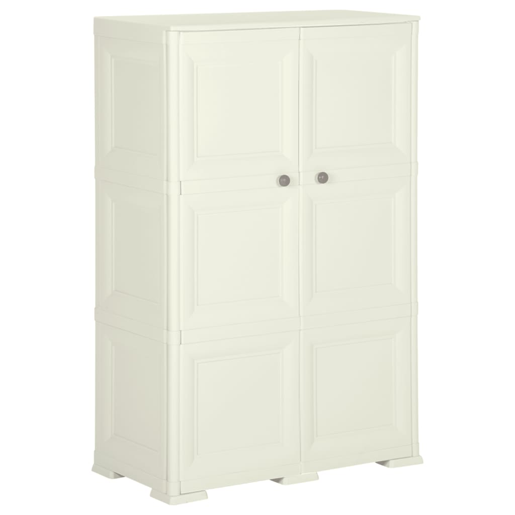 Armadietto In Plastica 40X43X85,5Cm Effetto Legno Angora
