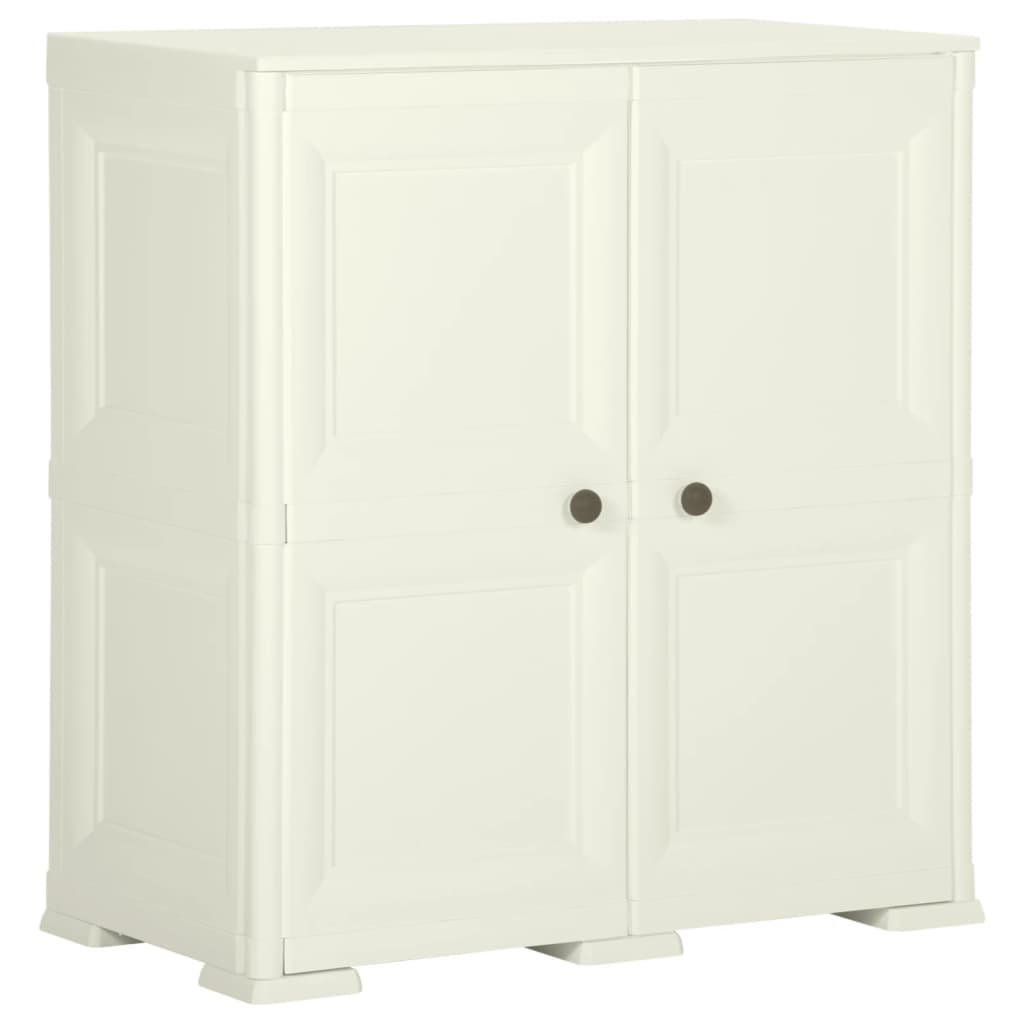 Armadietto In Plastica 40X43X85,5Cm Effetto Legno Angora