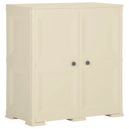 Armadietto In Plastica 40X43X85,5Cm Effetto Legno Angora
