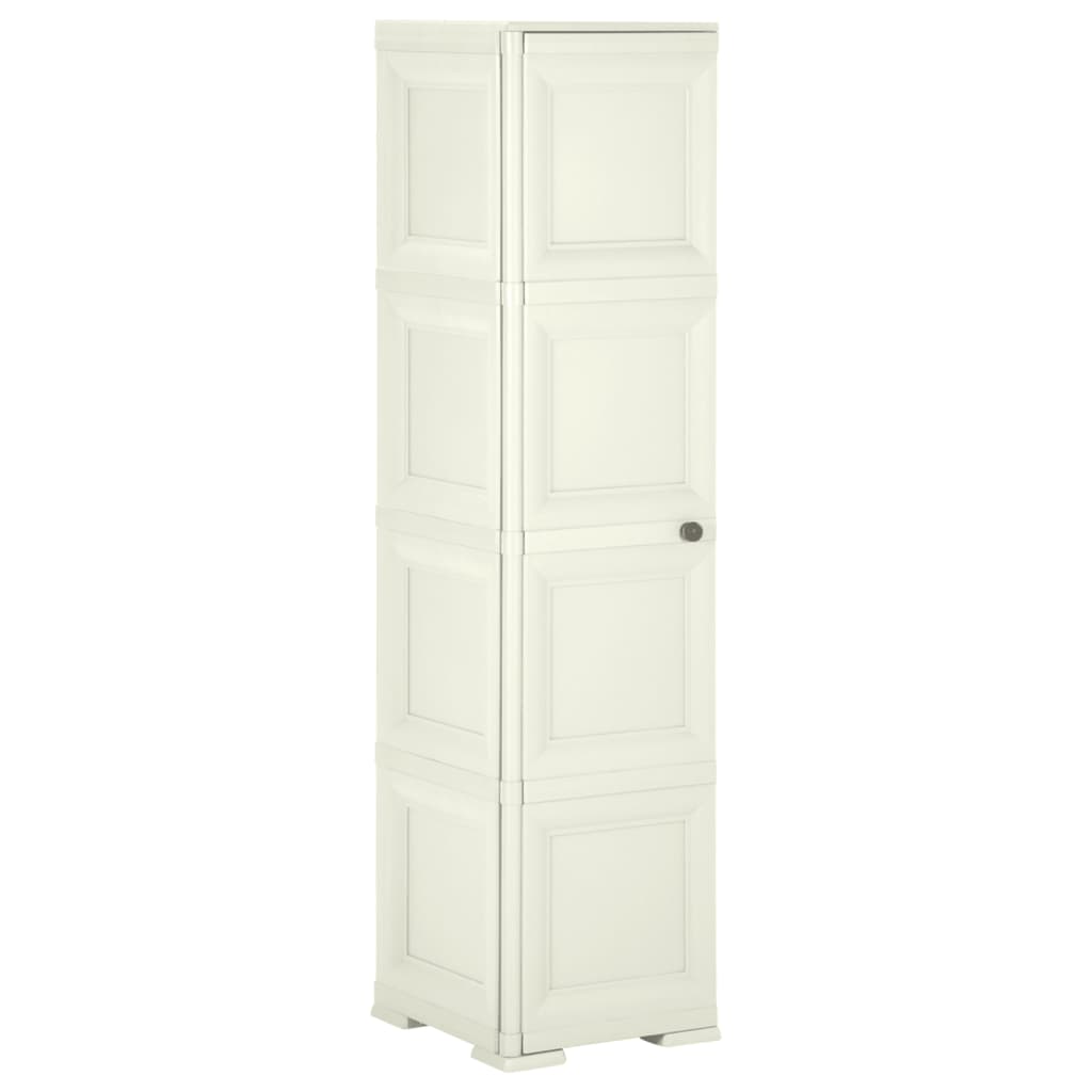 Armadietto In Plastica 40X43X85,5Cm Effetto Legno Angora