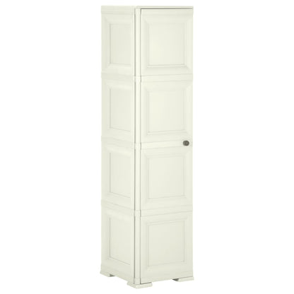 Armadietto In Plastica 40X43X85,5Cm Effetto Legno Angora