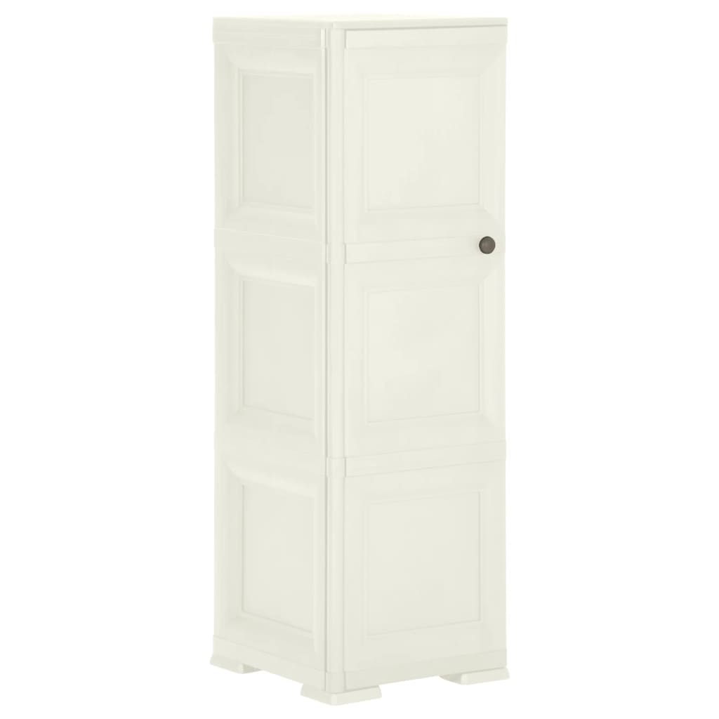 Armadietto In Plastica 40X43X85,5Cm Effetto Legno Angora