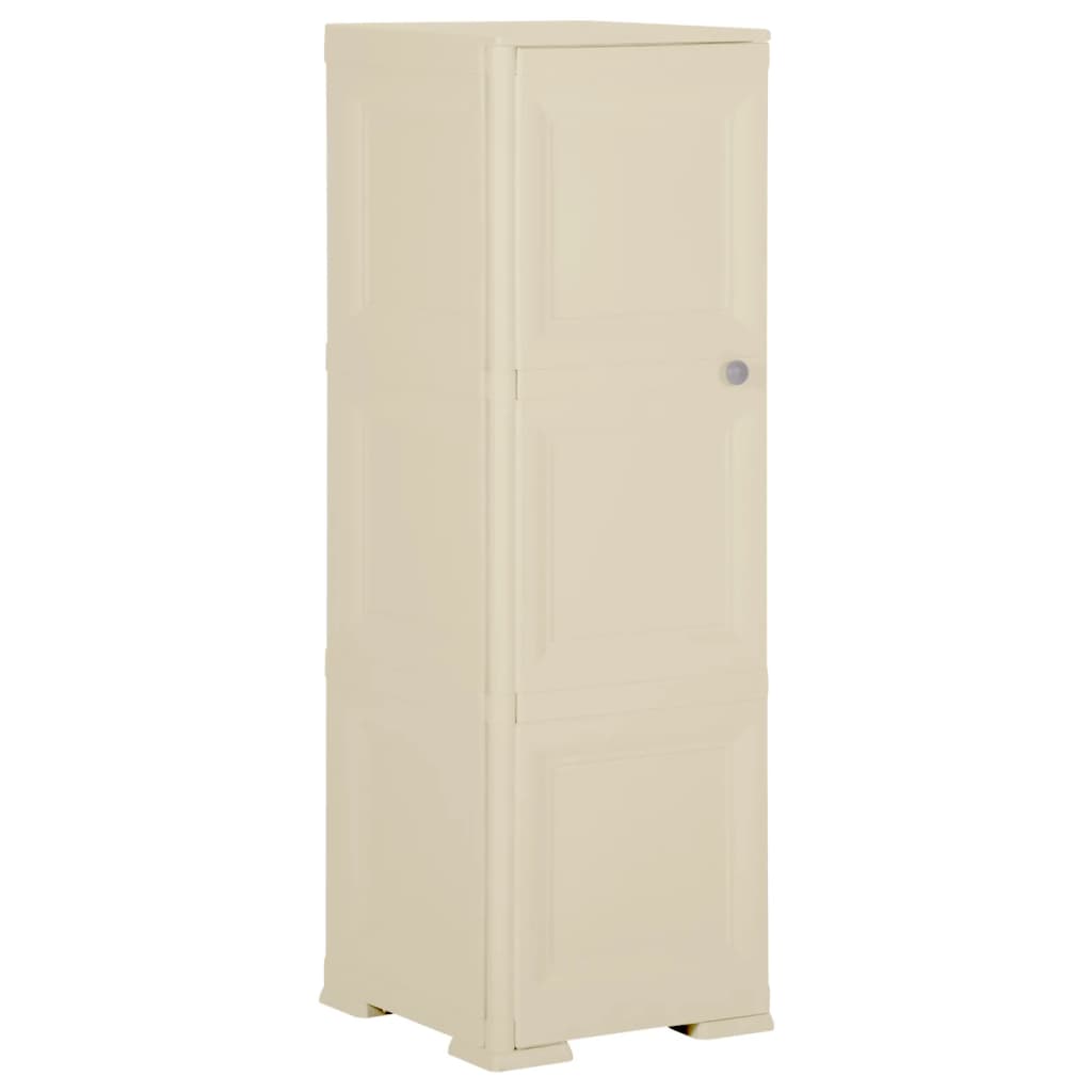 Armadietto In Plastica 40X43X85,5Cm Effetto Legno Angora
