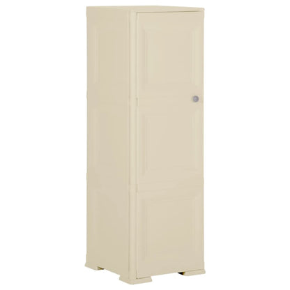Armadietto In Plastica 40X43X85,5Cm Effetto Legno Angora