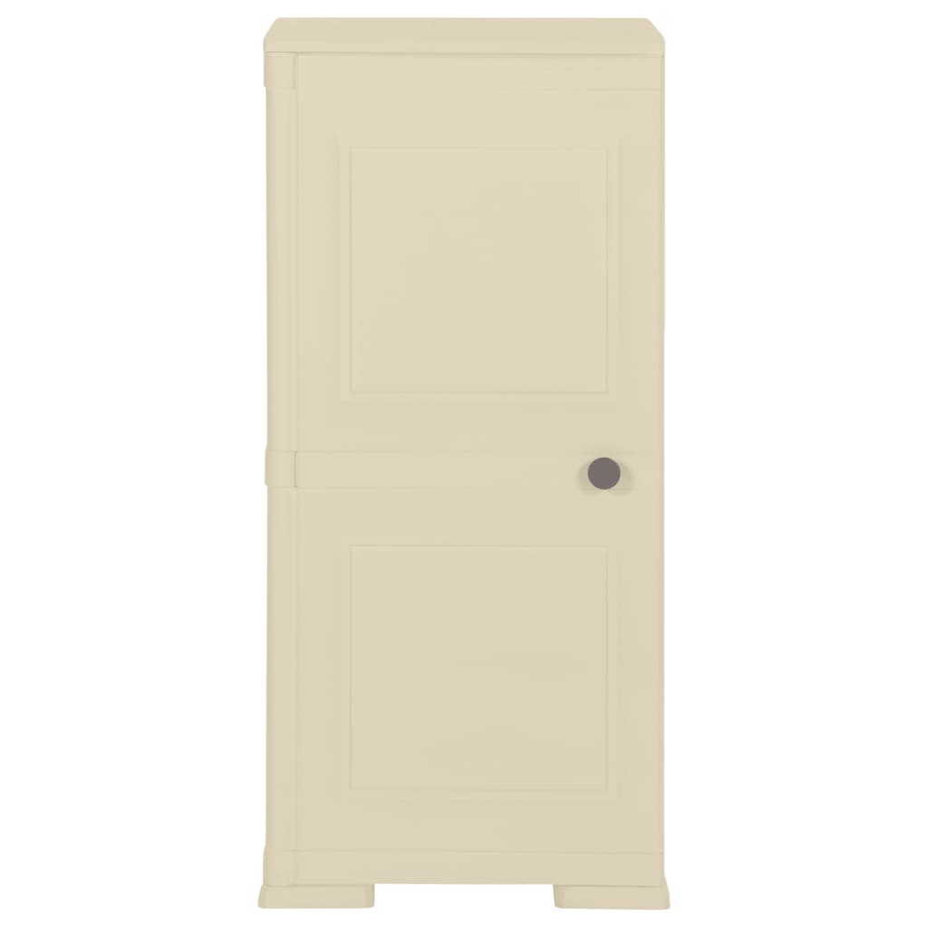 Armadietto In Plastica 40X43X85,5Cm Effetto Legno Angora