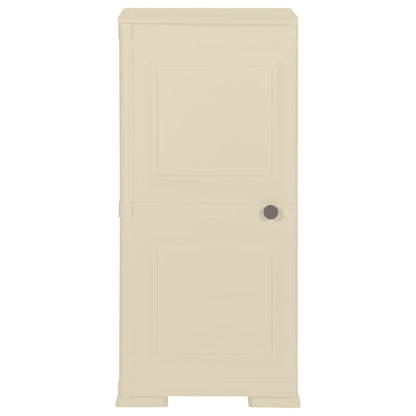 Armadietto In Plastica 40X43X85,5Cm Effetto Legno Angora
