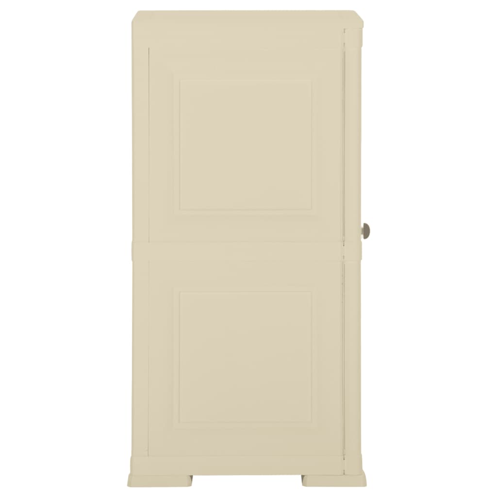 Armadietto In Plastica 40X43X85,5Cm Effetto Legno Angora