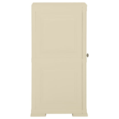Armadietto In Plastica 40X43X85,5Cm Effetto Legno Angora