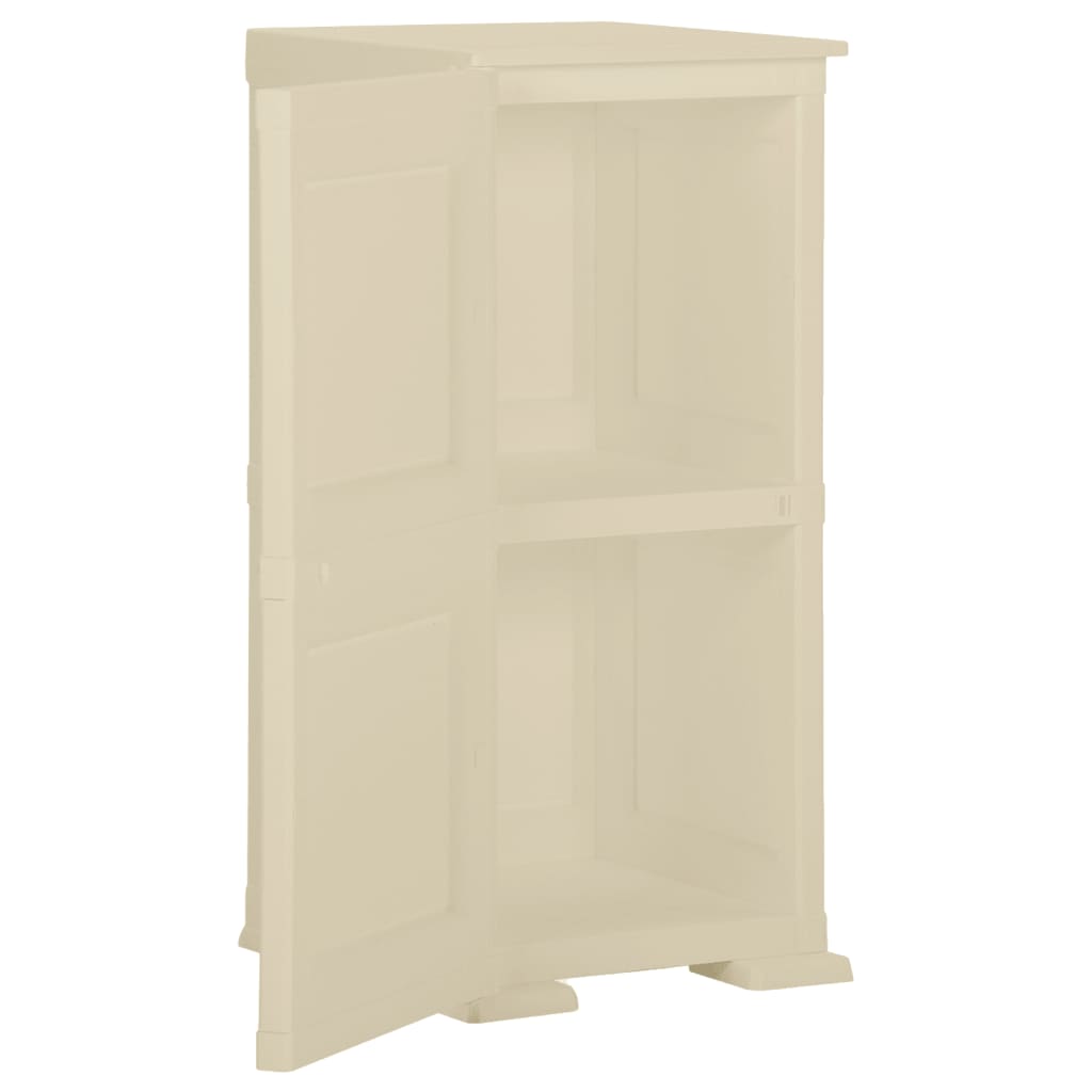Armadietto In Plastica 40X43X85,5Cm Effetto Legno Angora