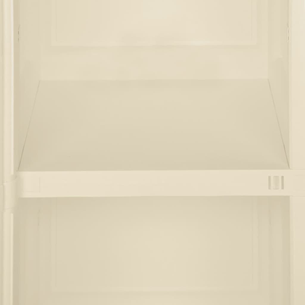 Armadietto In Plastica 40X43X85,5Cm Effetto Legno Angora