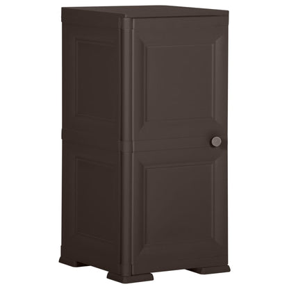 Armadietto In Plastica 40X43X85,5Cm Effetto Legno Angora