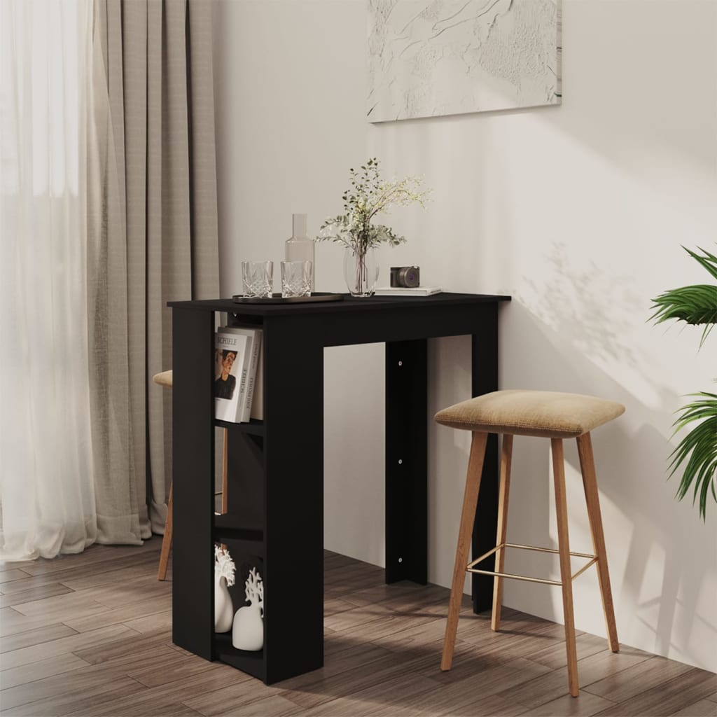 Tavolo Bar Ripiano 102X50X103,5Cm Truciolato