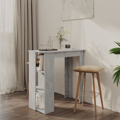 Tavolo Bar Ripiano 102X50X103,5Cm Truciolato