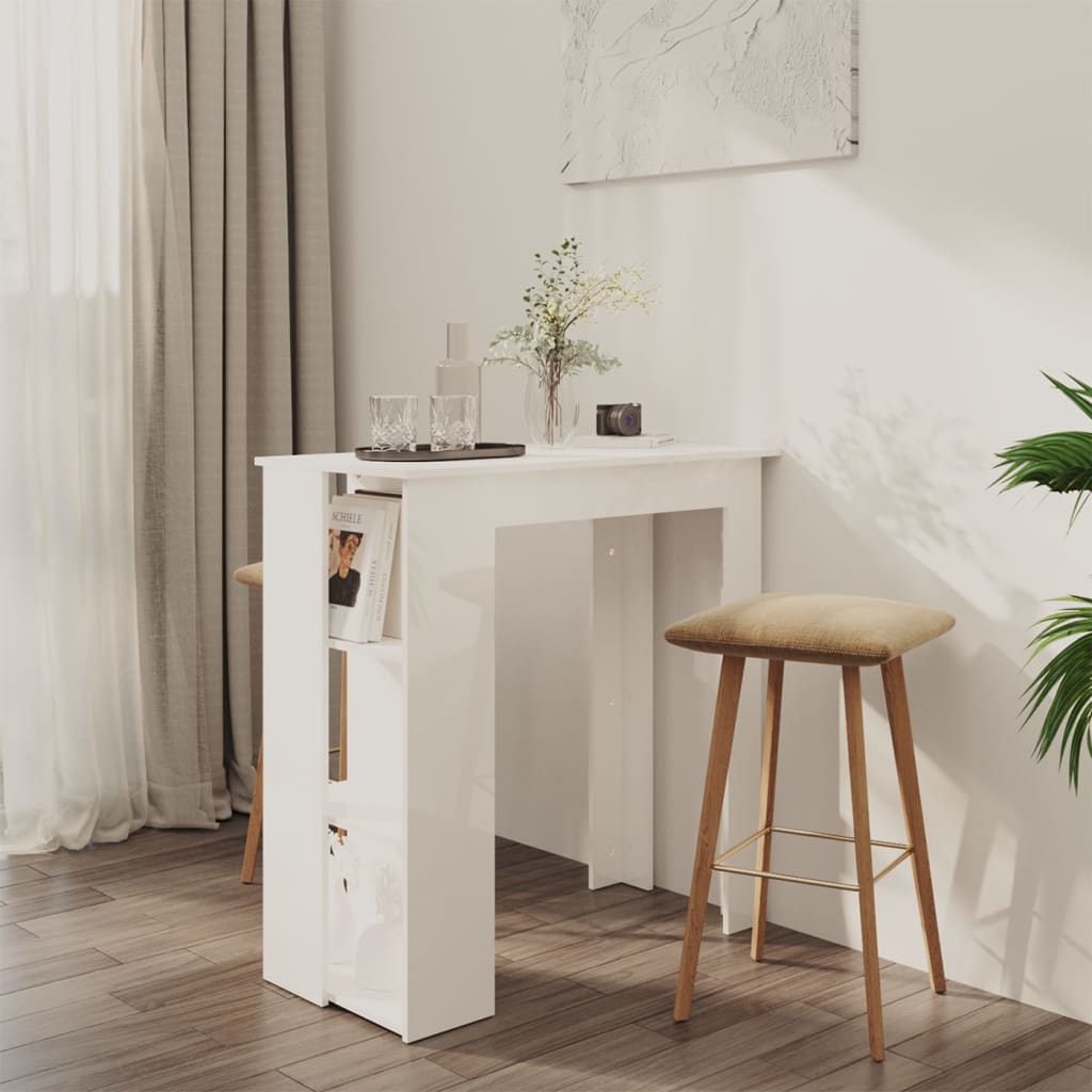 Tavolo Bar Ripiano 102X50X103,5Cm Truciolato