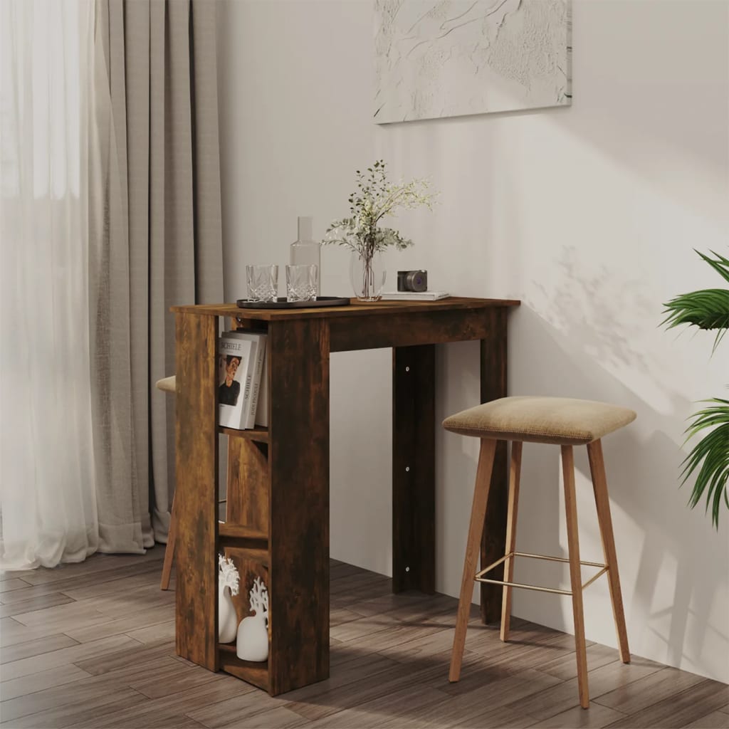 Tavolo Bar Ripiano 102X50X103,5Cm Truciolato