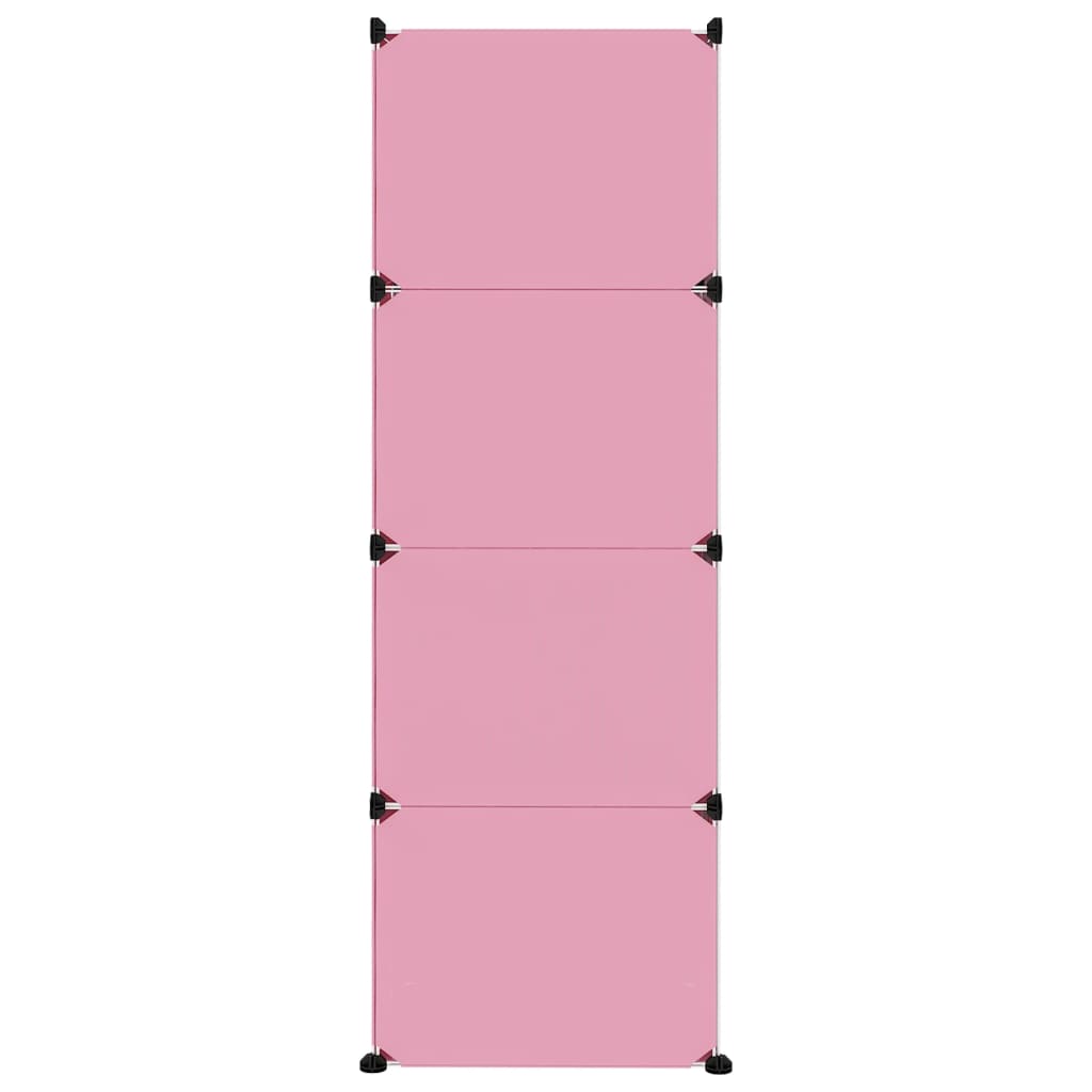 Scaffale Portaoggetti Per Bambini Con 12 Cubi In Pp