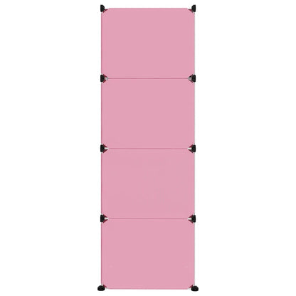Scaffale Portaoggetti Per Bambini Con 12 Cubi In Pp