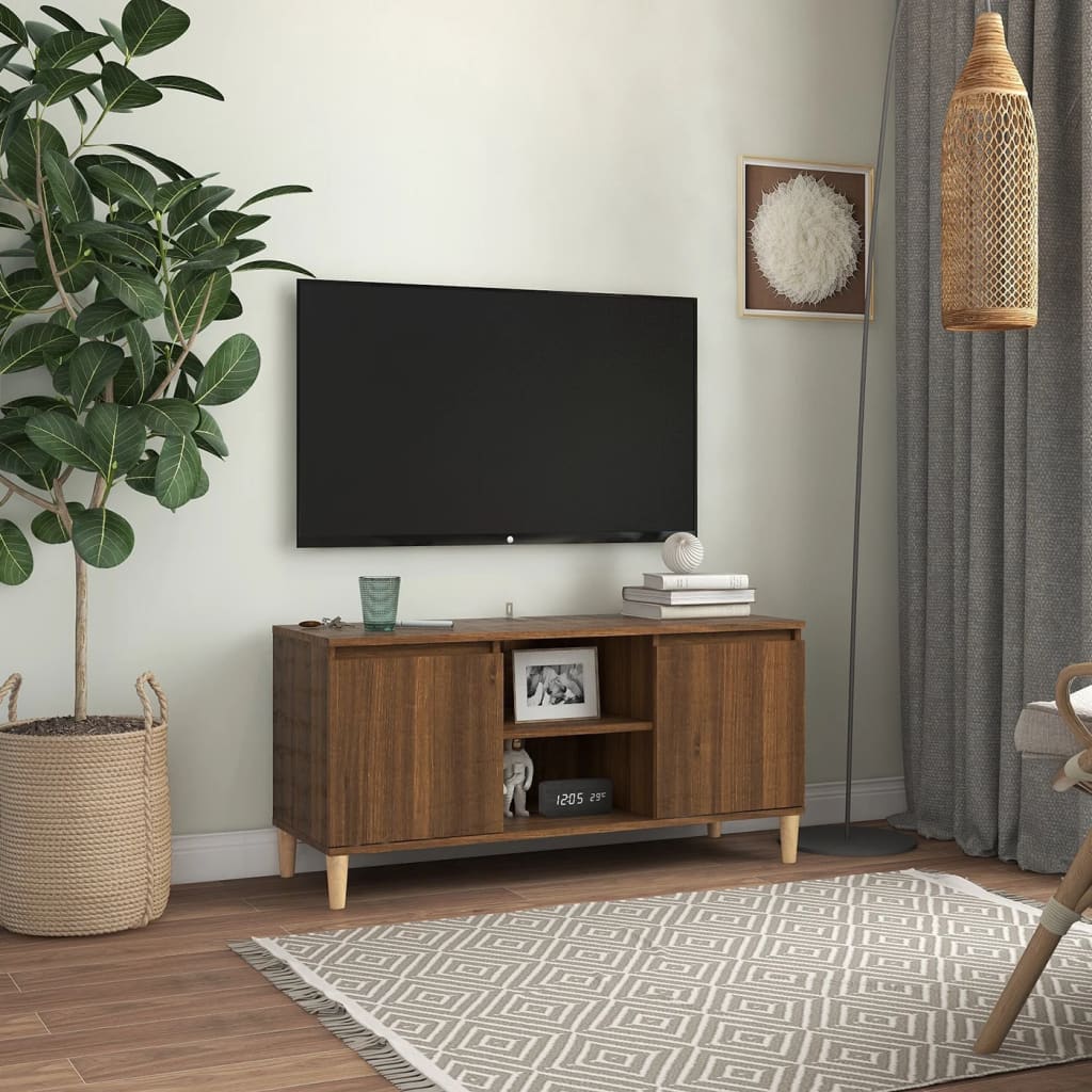 Mobile Porta Tv 102X35X50 Cm In Legno Multistrato