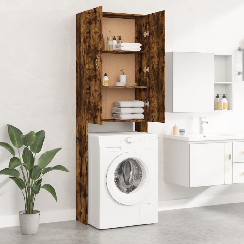 Mobile Per Lavatrice 64X25,5X190 Cm