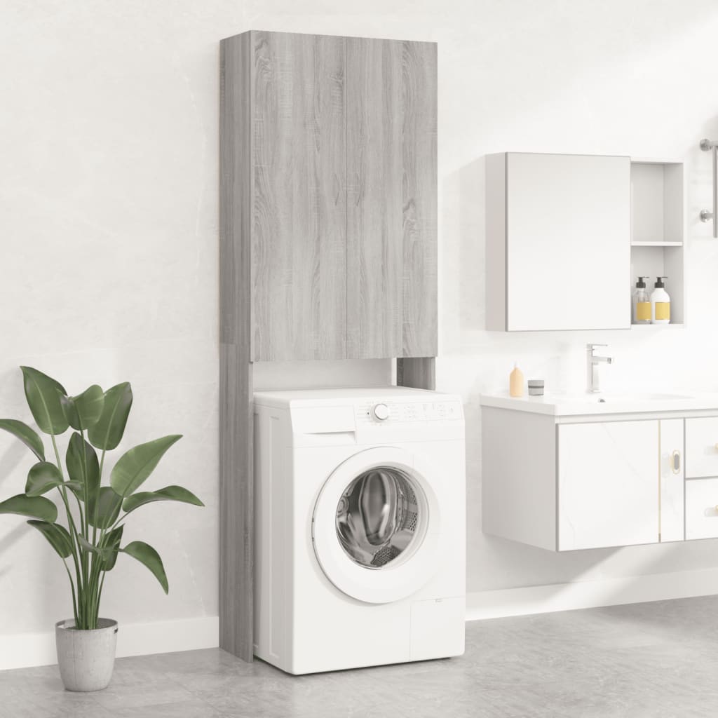 Mobile Per Lavatrice 64X25,5X190 Cm