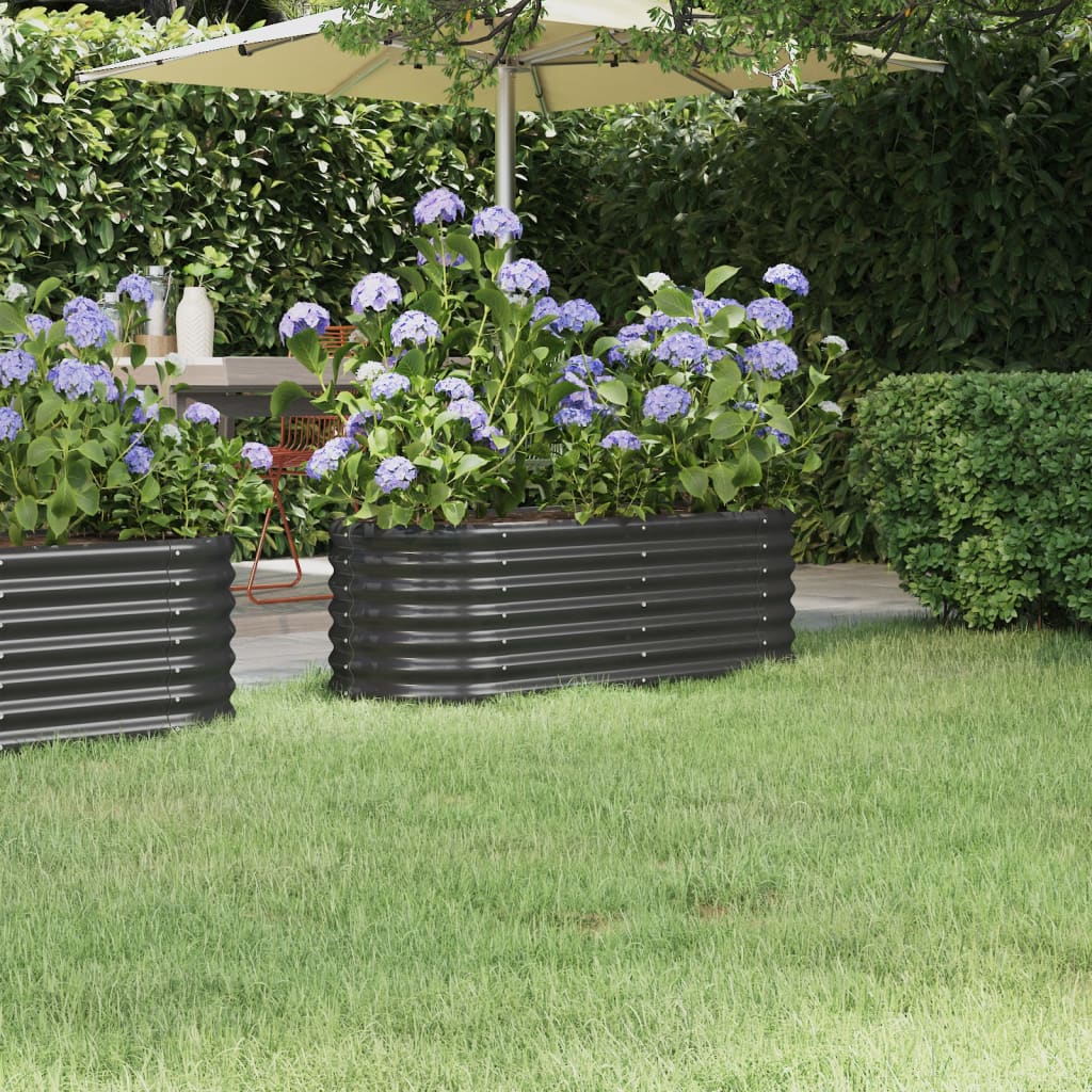 Letto Giardino Acciaio Verniciato A Polvere