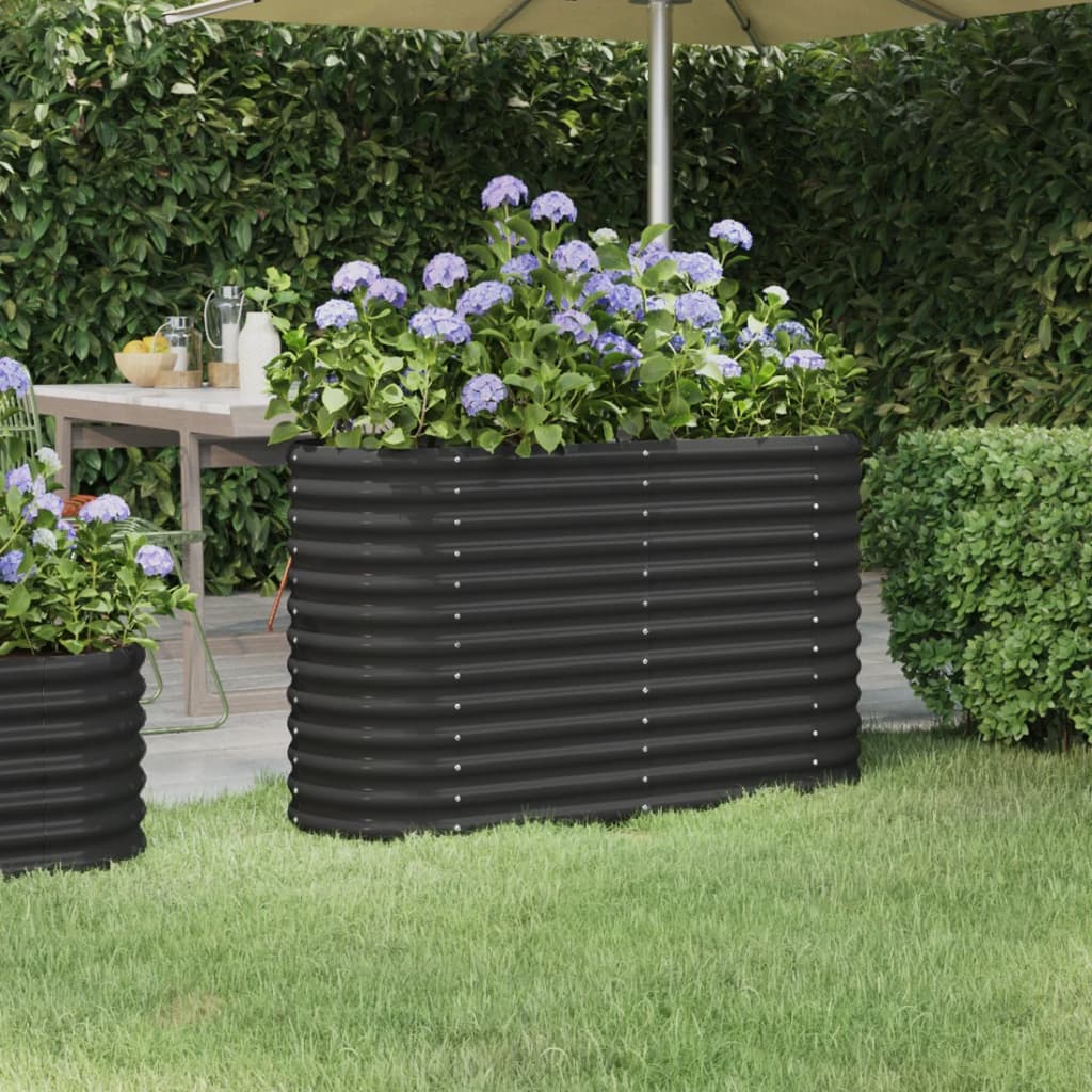 Letto Giardino Acciaio Verniciato A Polvere