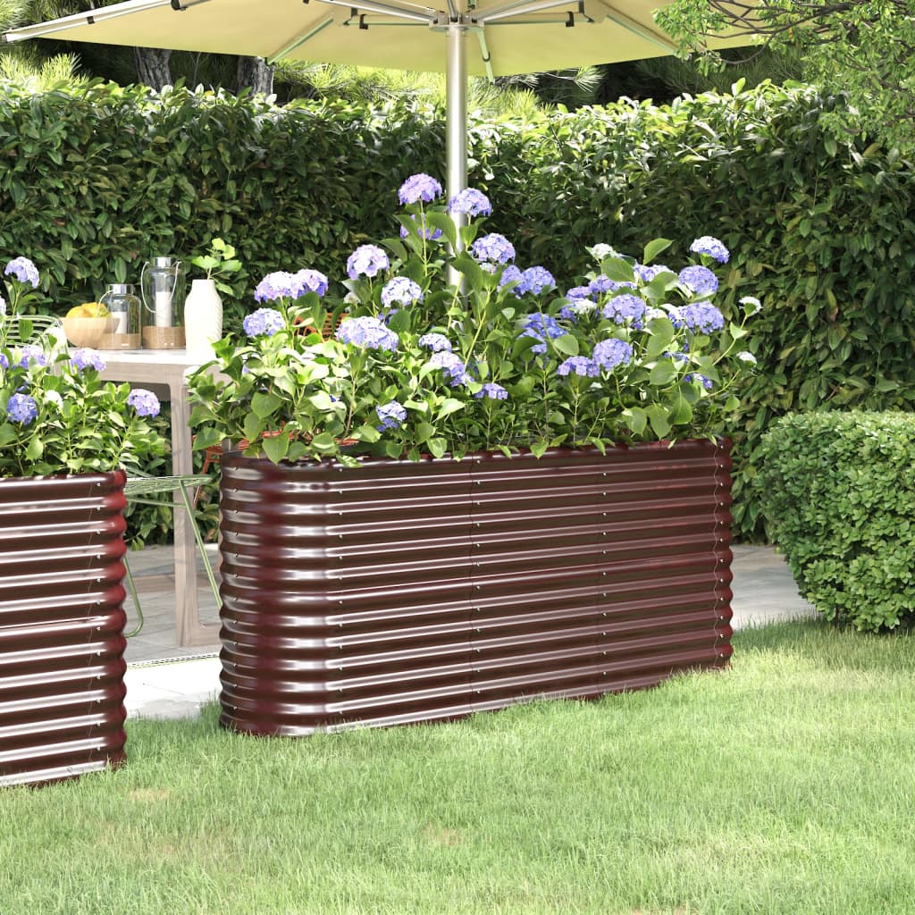 Letto Giardino Acciaio Verniciato A Polvere