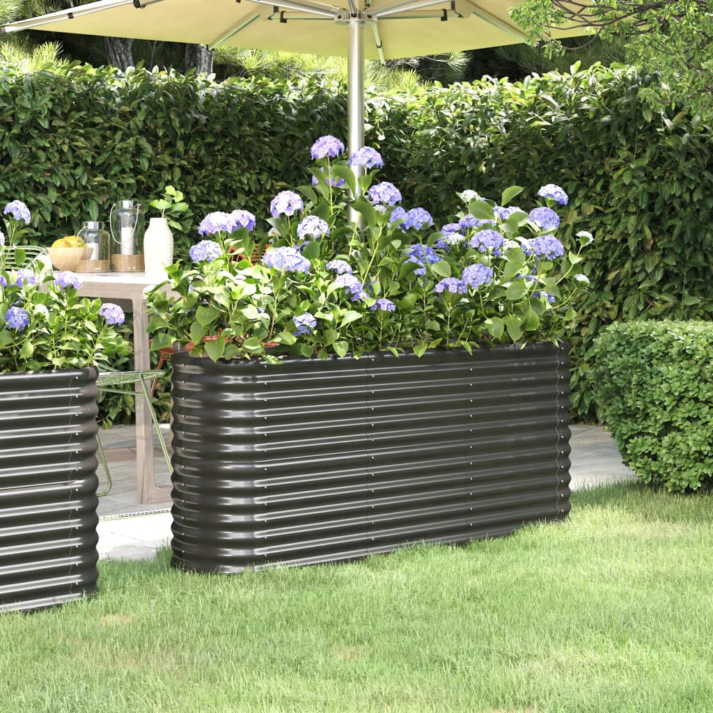 Letto Giardino Acciaio Verniciato A Polvere